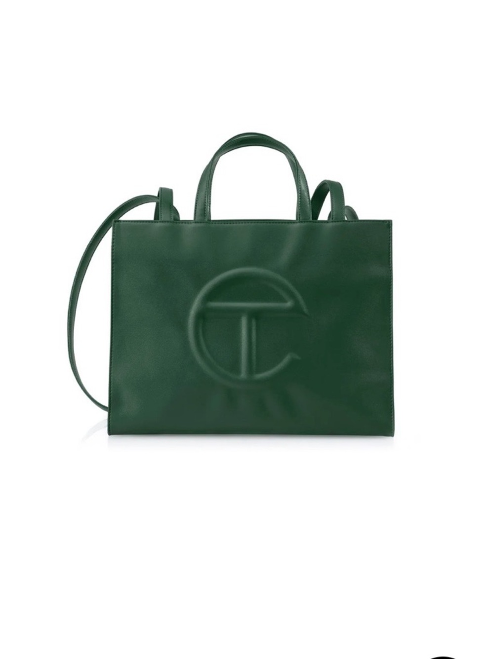 Telfar Medium Shopper Bag - Dark Olive